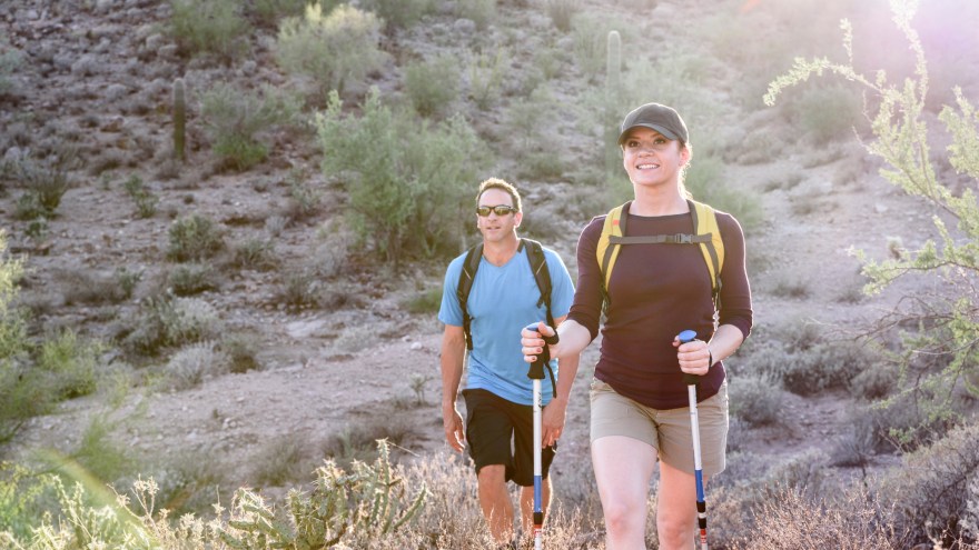 Picture of: What to wear hiking in hot weather:  tips to help you beat the